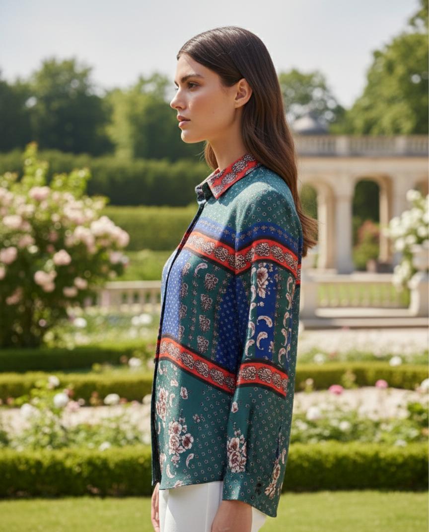 Silk Printed Shirt
