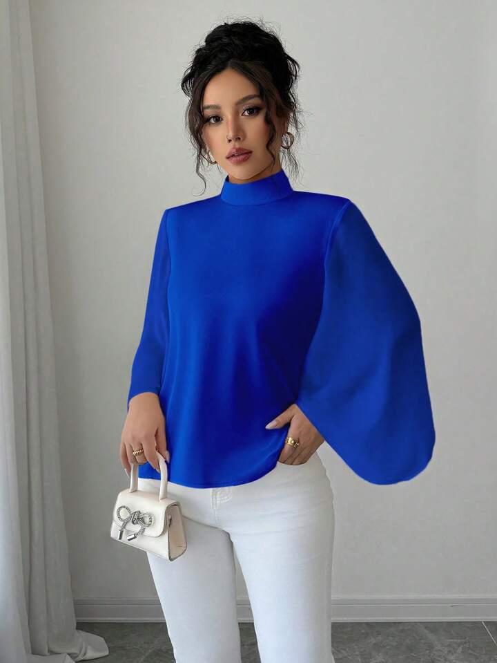 French Satin Top