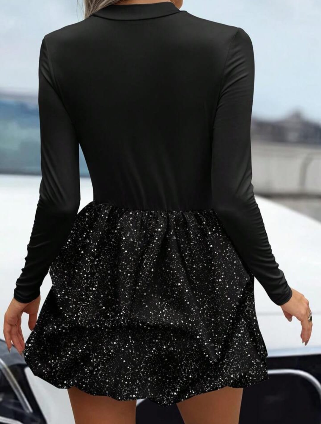 Long Sleeve Mini Dress