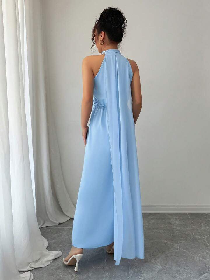 Blue Long Maxi Dress