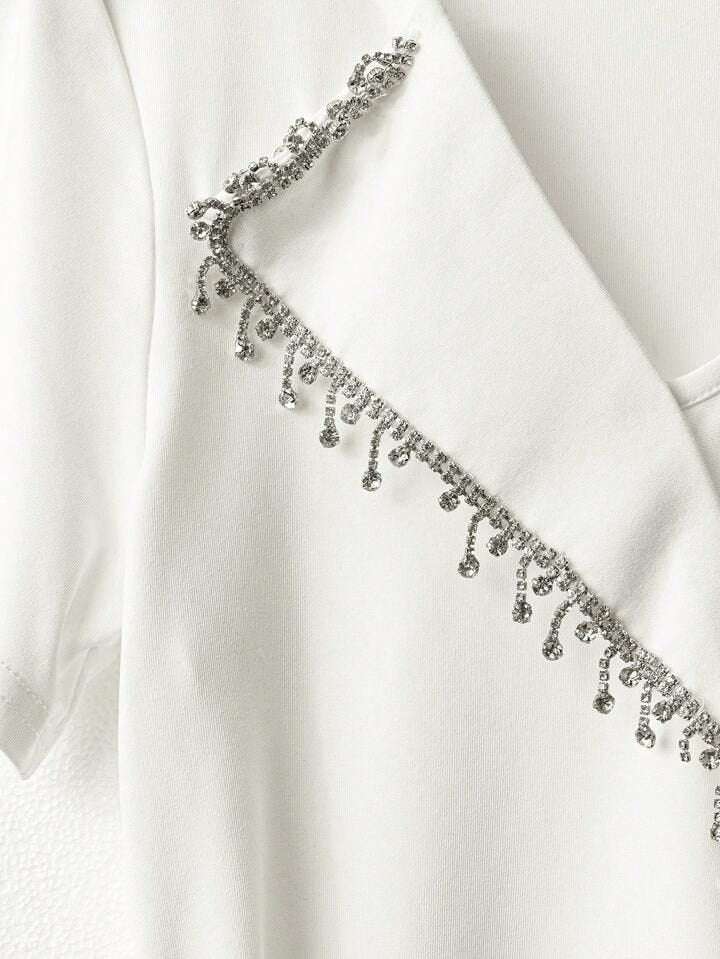 Asymmetrical Neckline Top