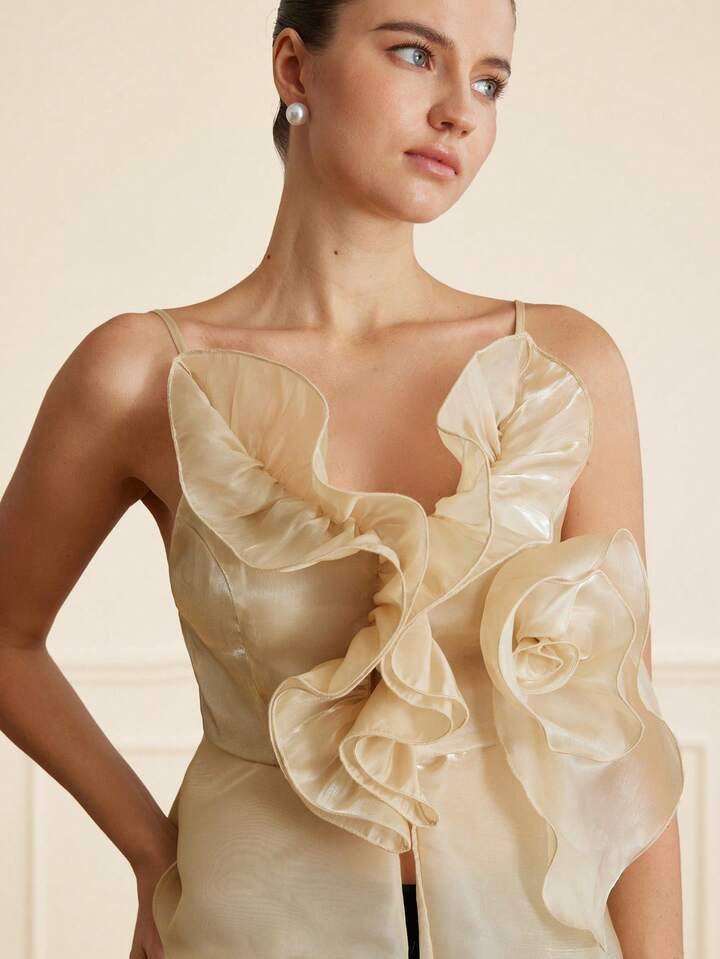 Layered Ruffled Top