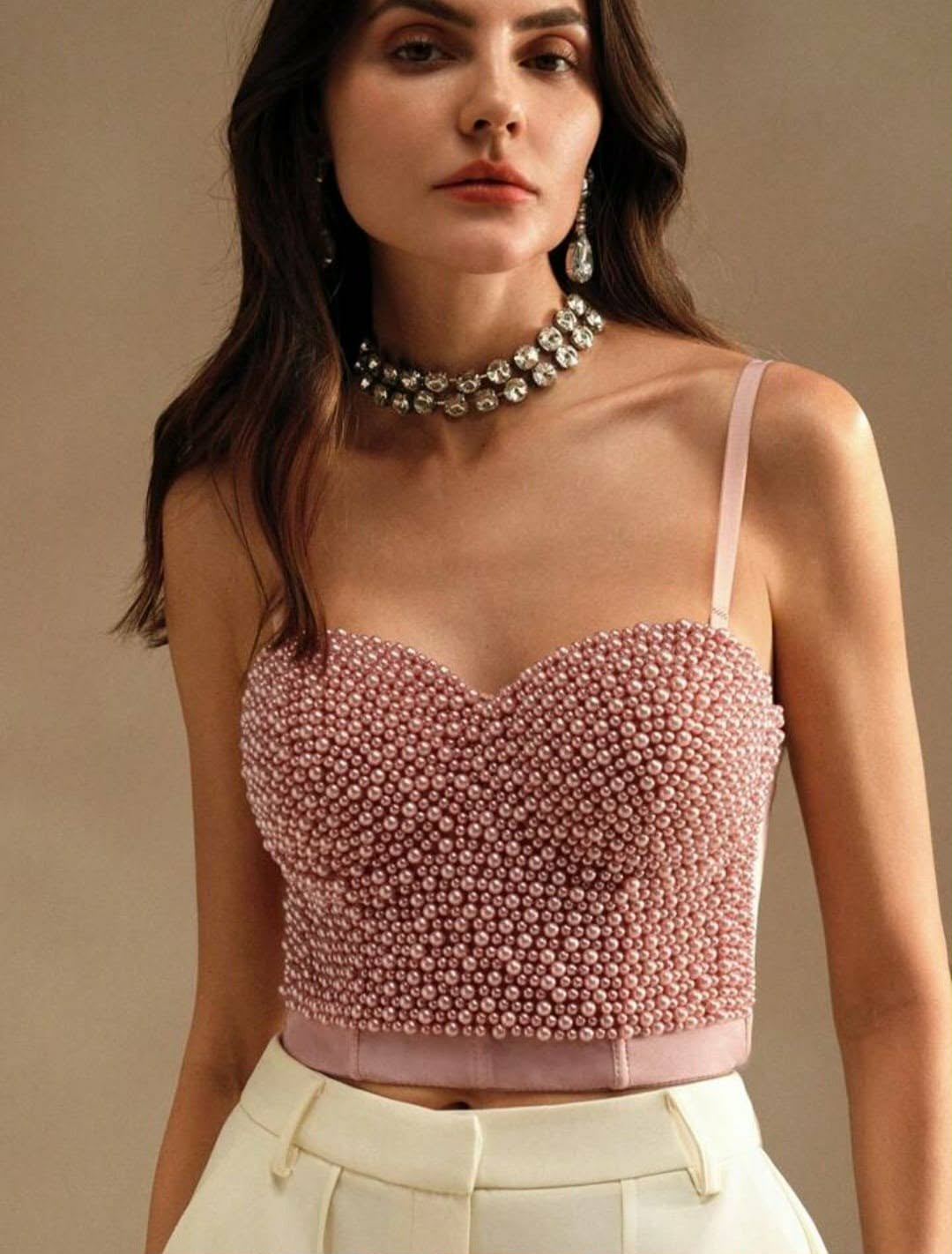 Pearl Style Elegant Top