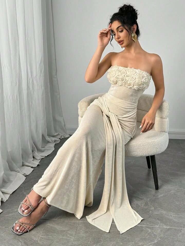 3D Floral Design Dress